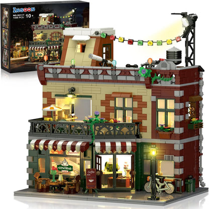 Insoon 20117 - City Life: Freunde Central Cafe mit LED-Beleuchtung
