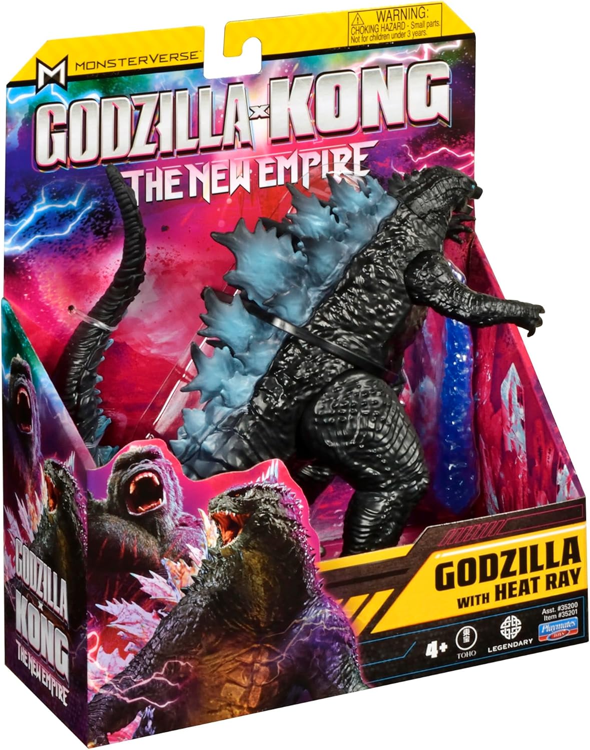 Playmates - Godzilla x Kong: Classic Godzilla with Heat Ray