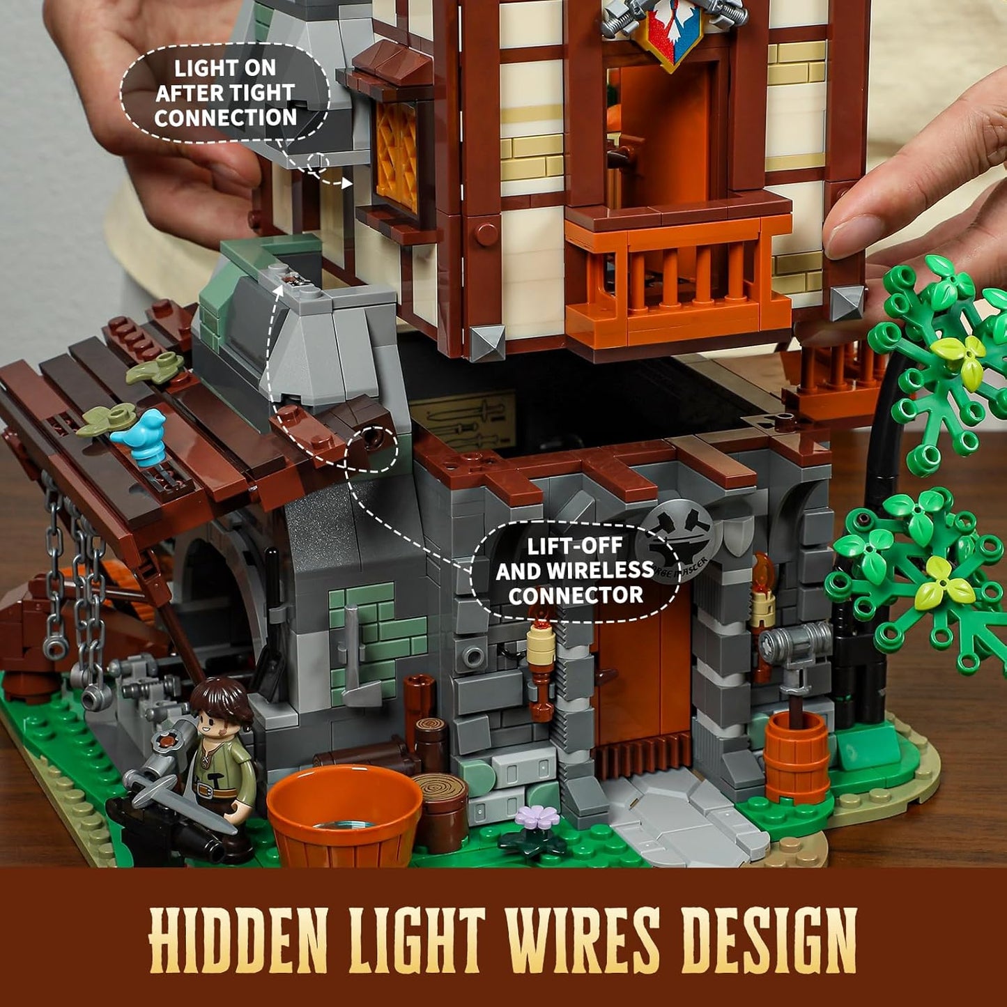 Lumibricks F9040 - Mittelalter: Schmiede