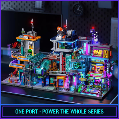 Lumibricks L9095 - Cyberpunk: Game Stack Arcade