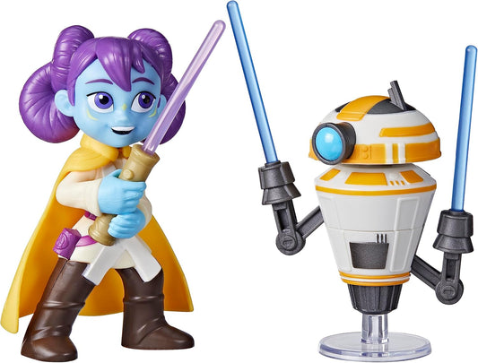 Hasbro - Star Wars Young Jedi: Lys Solay & Training Droid Actionfiguren-Set