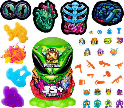 Moose Toys - Treasure X: Alien Autopsie (Mega - 35+ Überraschungen)