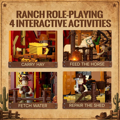 Lumibricks 14017 - Wild West: Ranch Duell