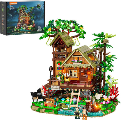Lumibricks 10015 - Retro Houses: Misty Forest Cabin