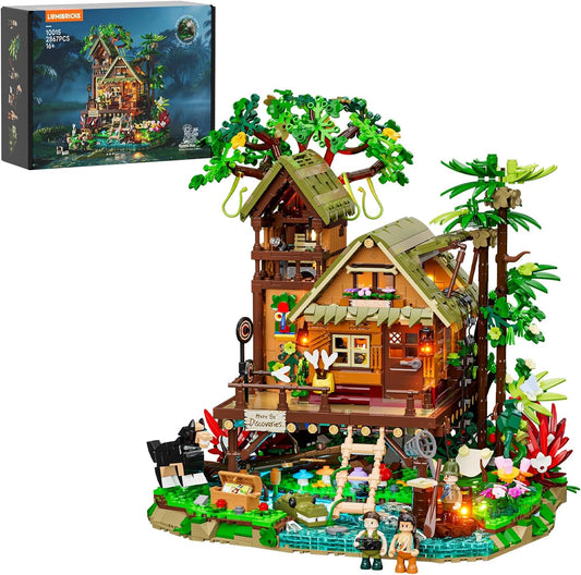Lumibricks 10015 - Retro Houses: Misty Forest Cabin
