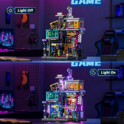 Lumibricks L9095 - Cyberpunk: Game Stack Arcade