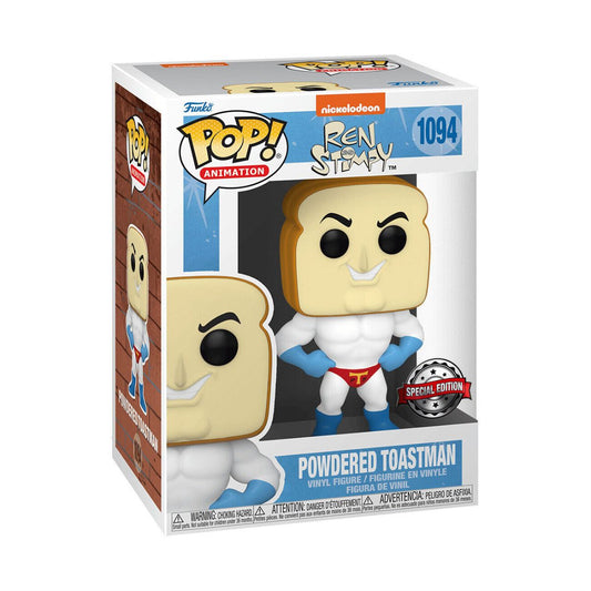 Funko POP! Animation - Ren & Stimpy: Powdered Toast Man Special Edition