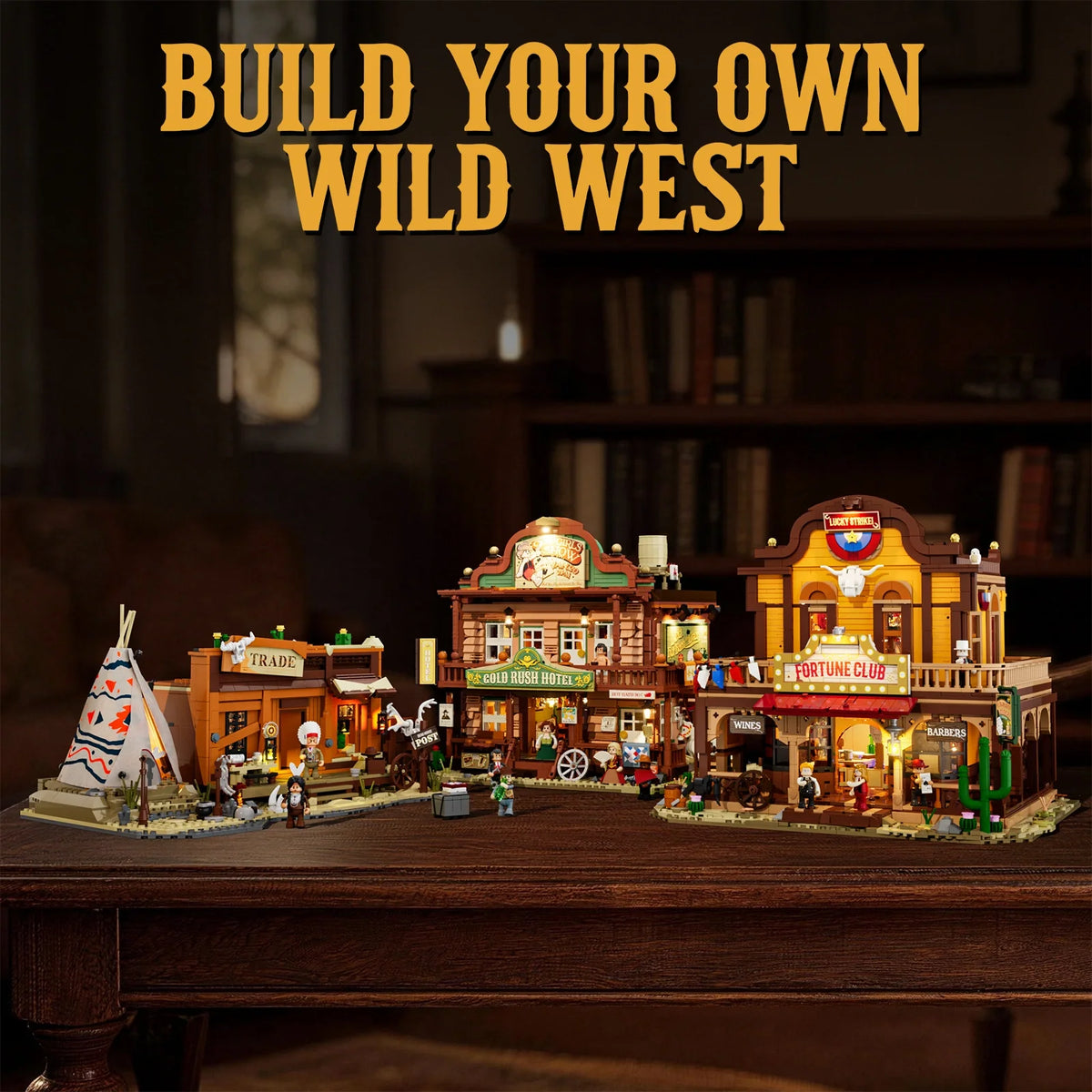 Lumibricks 14019 - Wild West: Fortune Club Saloon