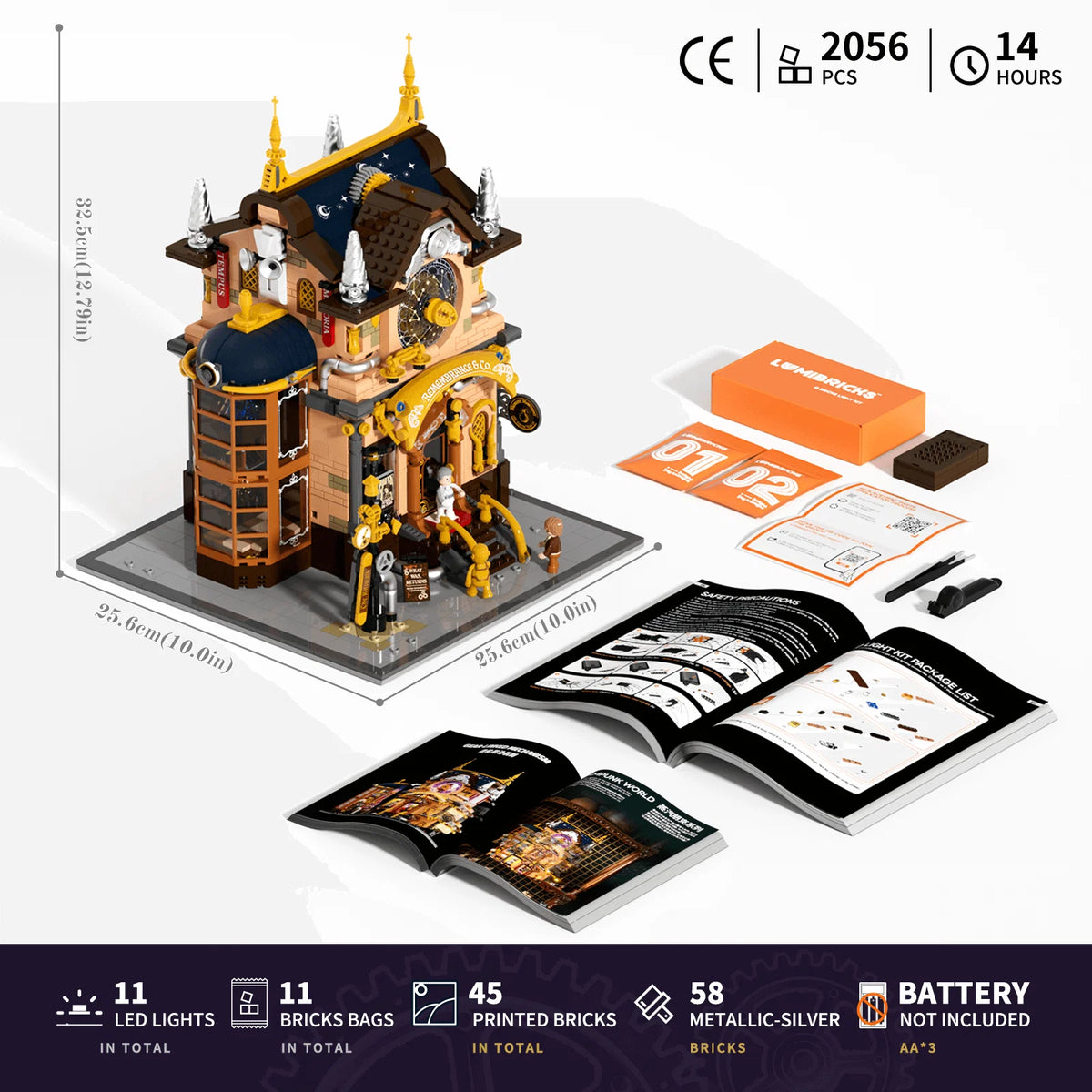 Lumibricks 11013 - Steampunk: Memory Magic Shop