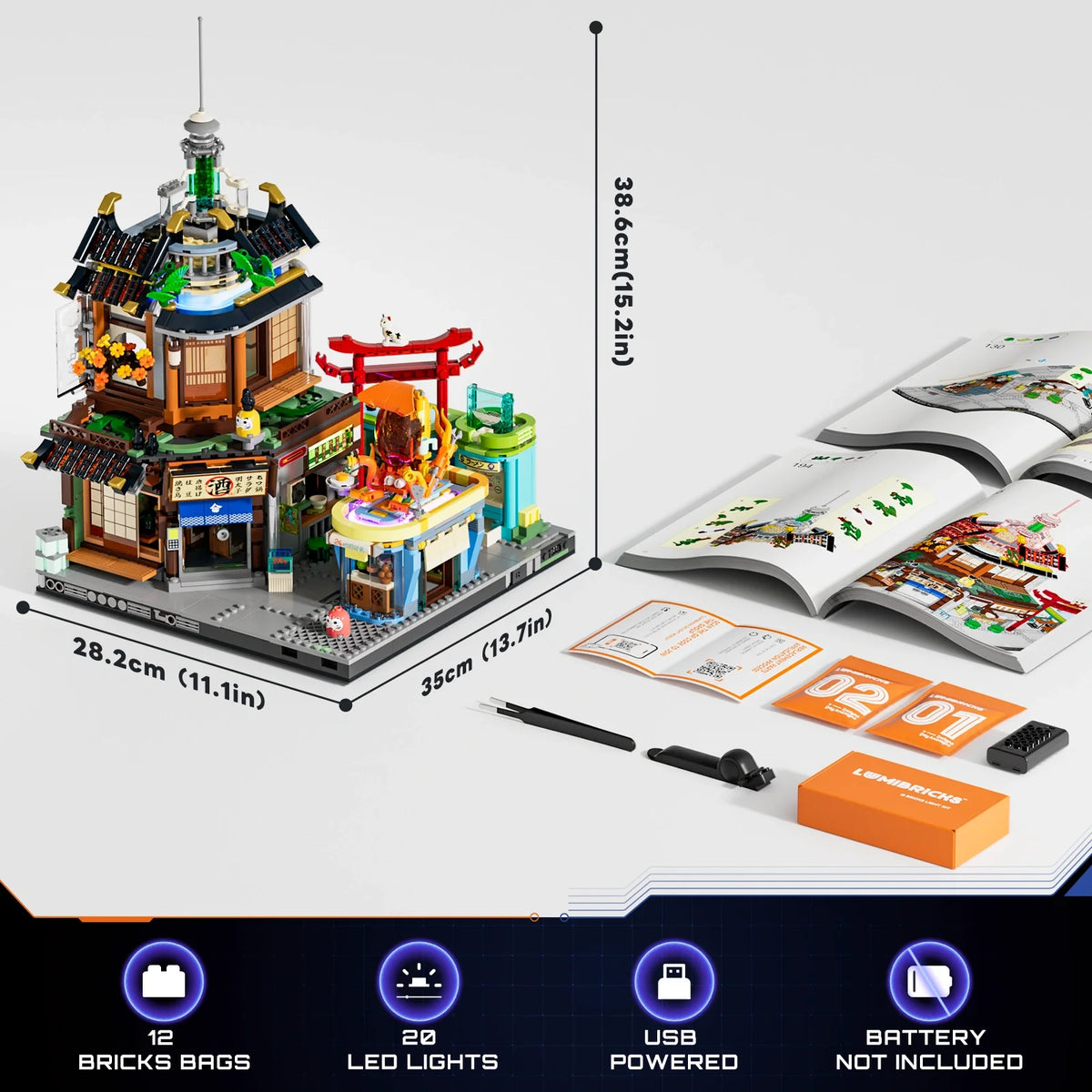 Lumibricks 17004 - Cyberpunk: Japanese Izakaya