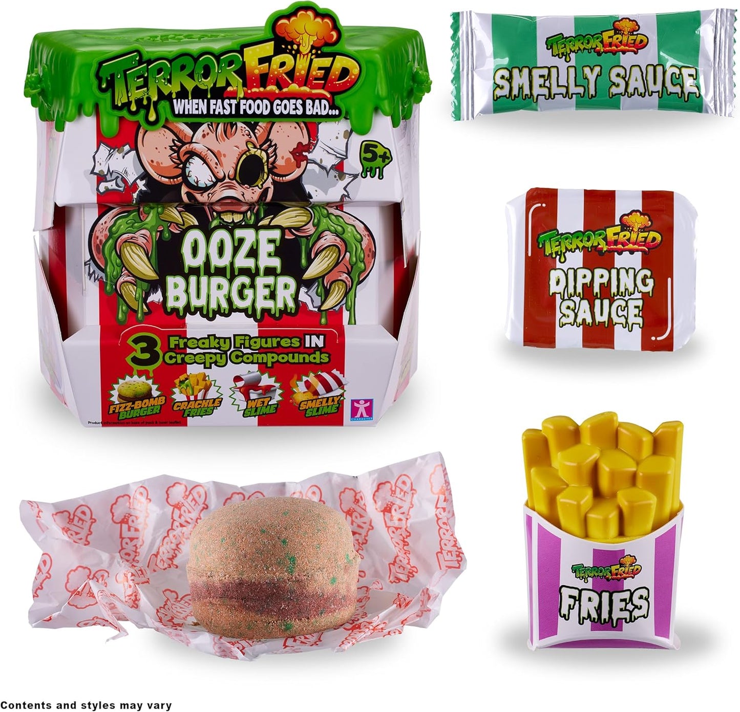 Terror Fried - Mysterybox: Horror Ooze Burger Minifiguren Schleim