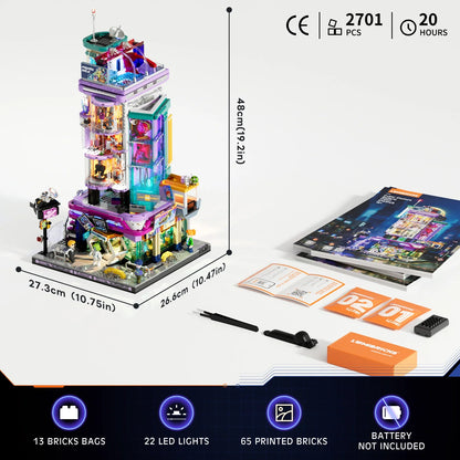 Lumibricks 17007 - Cyberpunk: Cyber Couture Galleria