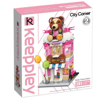 Keeppley - City Corner S2: Teddy Laden (Qman Klemmbausteine)