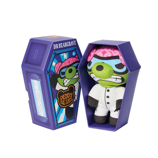 Deddy Bears - Mini Coffin Plüsch: Dr Beargrave (15 cm)