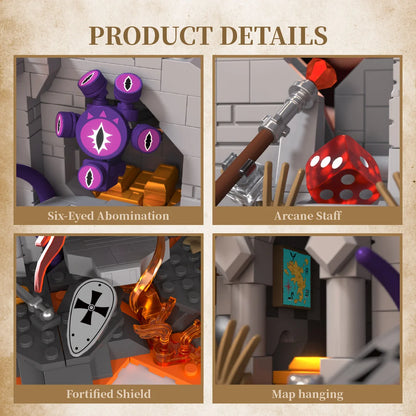 IAMBRICK 30310 - Fantasy: Dragonfire Castle