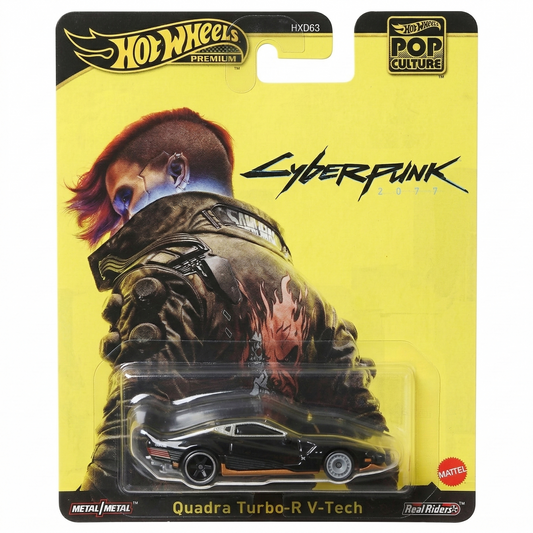 Hot Wheels HXD63 - Pop Culture: Cyberpunk 2077 Quadra Turbo-R V-Tech