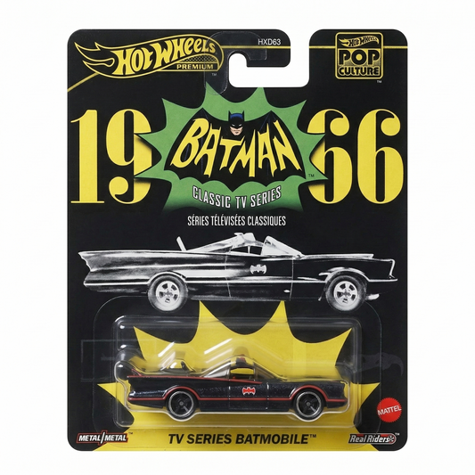 Hot Wheels HXD63 - Pop Culture: 1966 Batman Batmobil