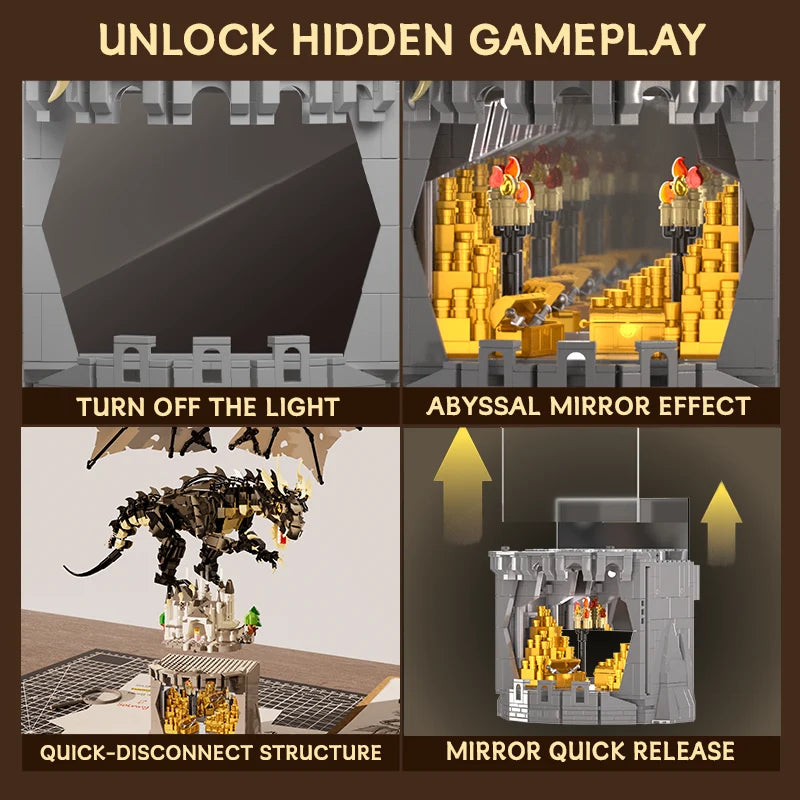 IAMBRICK 30301 - Fantasy: Dragons Cryptic Cache