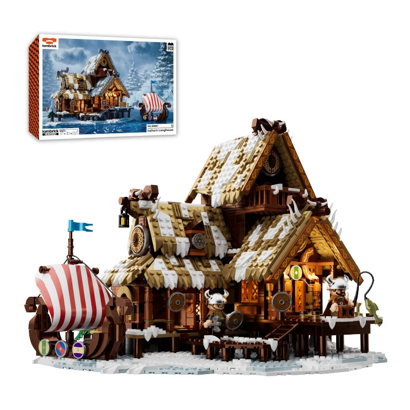 IAMBRICK 30801 - Vikings: Icehorn Longhouse