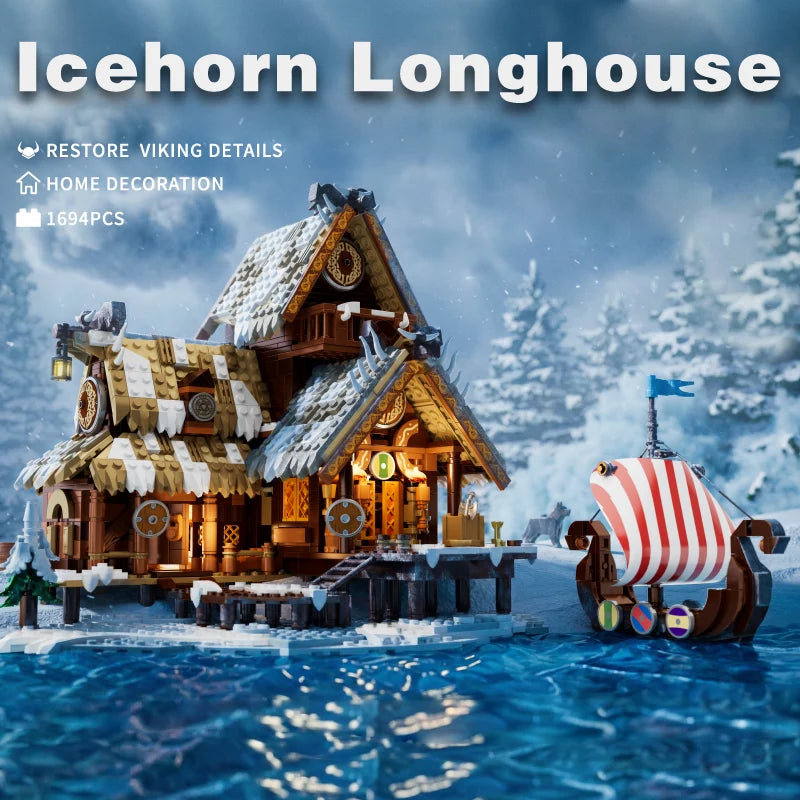 IAMBRICK 30801 - Vikings: Icehorn Longhouse