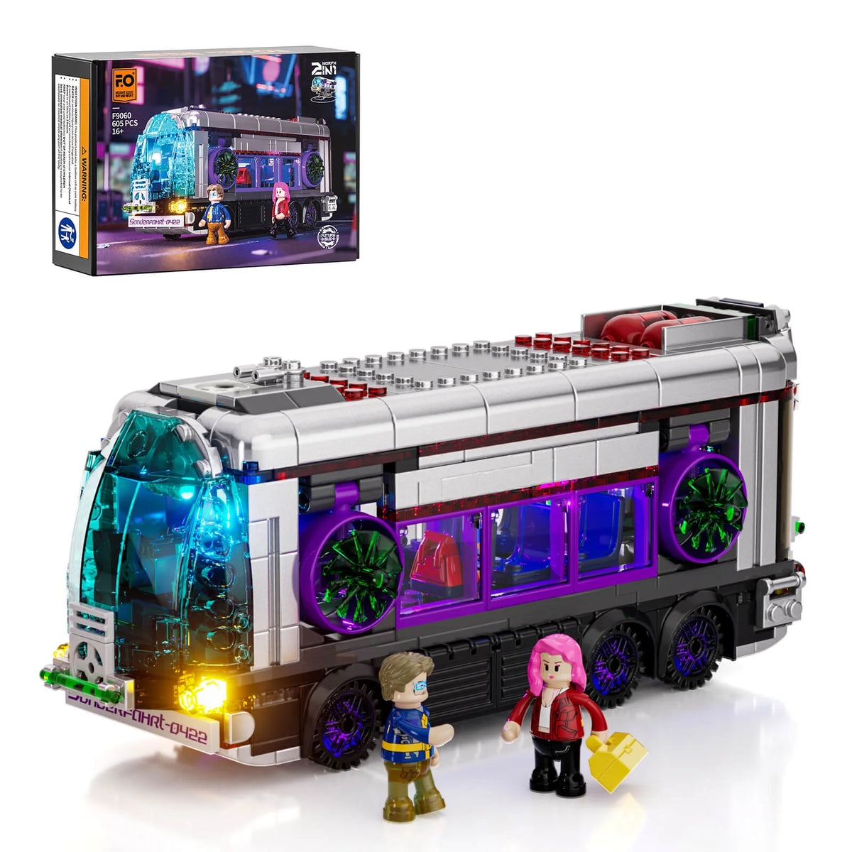 Lumibricks 17003 - Cyberpunk: Future Bus