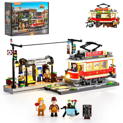 Lumibricks 15006 - Stadtleben: Haltestelle Tram Retro