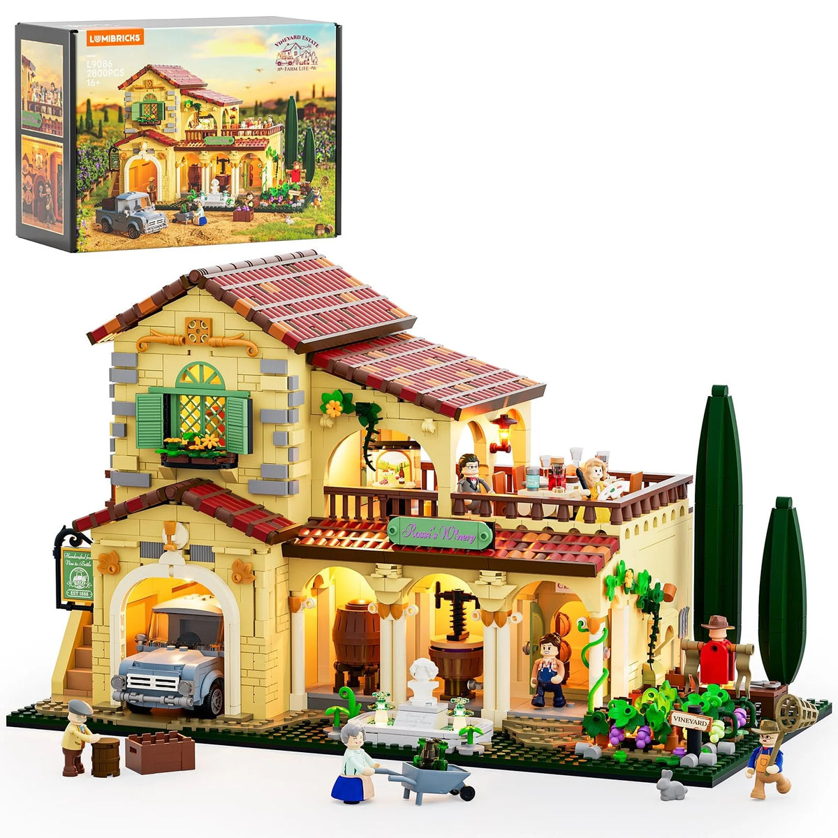 Lumibricks 16010 - Farm Life: Vineyard Estate