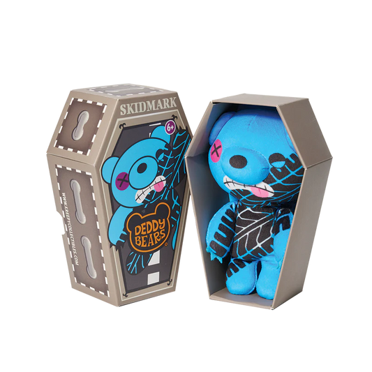 Deddy Bears - Mini Coffin Plüsch: Skidmark (15 cm)
