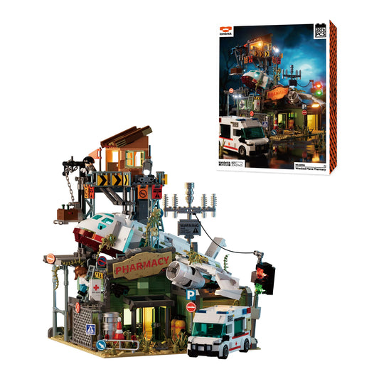 IAMBRICK 30902 - Apocalypse: Wrecked Plane Pharmacy