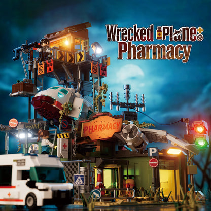IAMBRICK 30902 - Apocalypse: Wrecked Plane Pharmacy