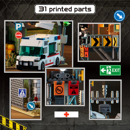 IAMBRICK 30902 - Apocalypse: Wrecked Plane Pharmacy