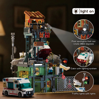 IAMBRICK 30902 - Apocalypse: Wrecked Plane Pharmacy