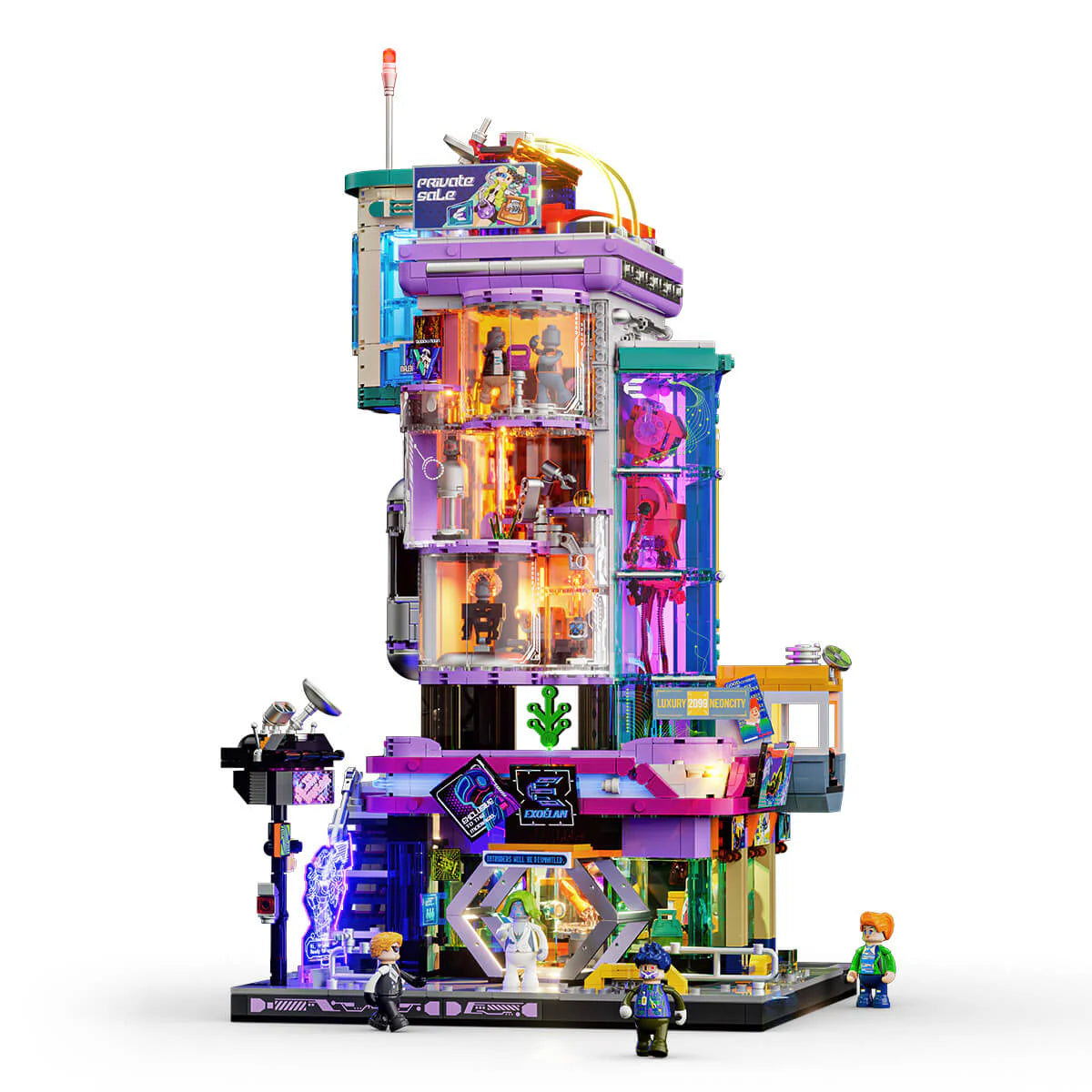 Lumibricks 17007 - Cyberpunk: Cyber Couture Galleria