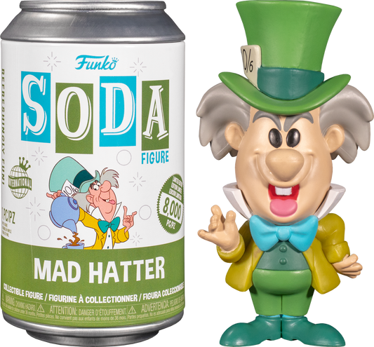 Funko SODA - Alice im Wunderland: Mad Hatter (Chase möglich!)