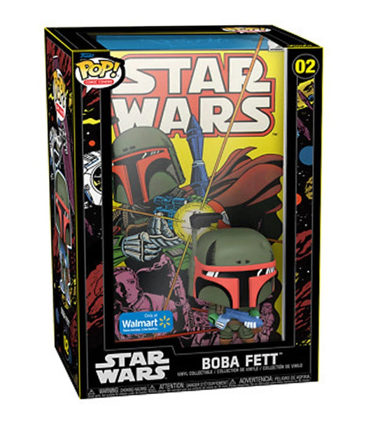 Funko POP! - Star Wars Comic Cover: Boba Fett (Walmart Sticker!)