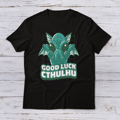 Lootgear - Cartoon World: Good Luck Cthulhu T-Shirt