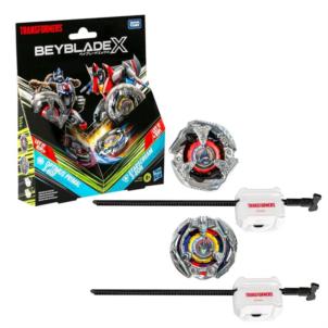 Hasbro - Beyblade x Transformers: Optimus Primal vs Starscream