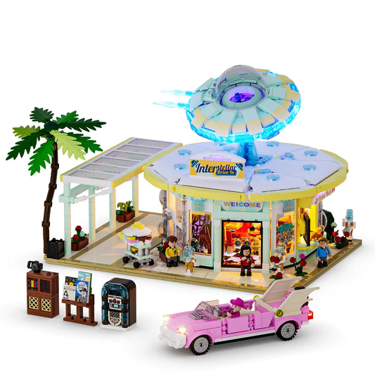Lumibricks 18006 - Road Trip: Interstellar Alien Drive-In