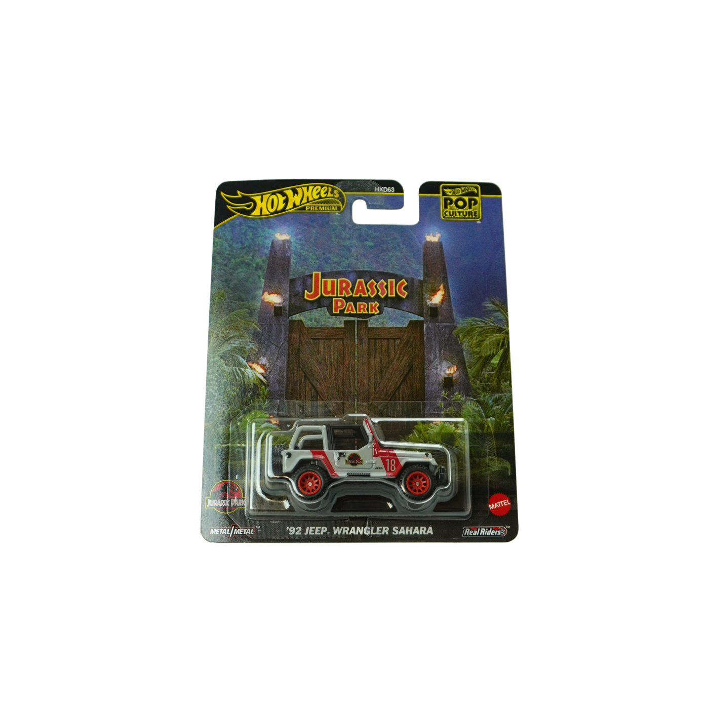 Hot Wheels - Jurassic Park: Jeep Wrangler Sahara