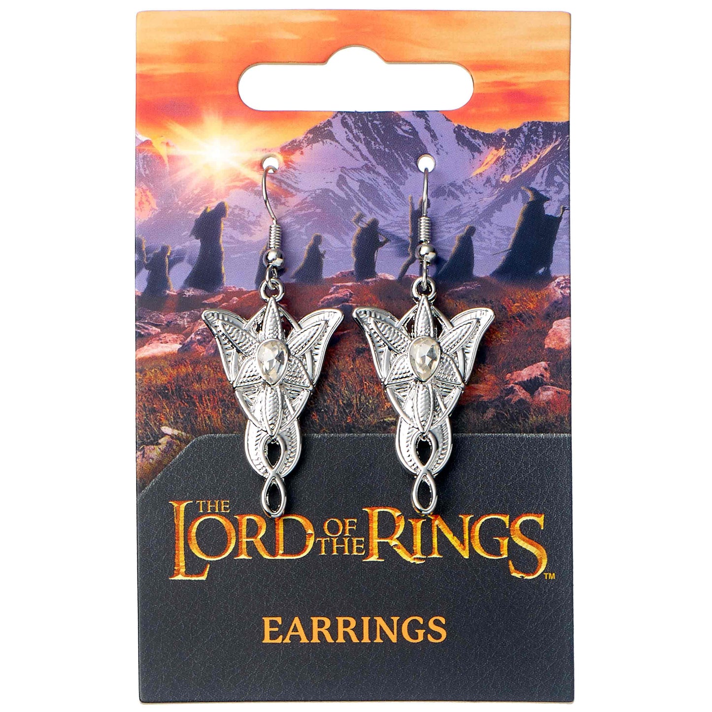 The Carat Shop - The Lord of The Rings: Arwens Evenstar Earrings