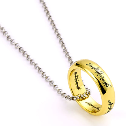 The Carat Shop - The Lord of The Rings: The One Ring Necklace