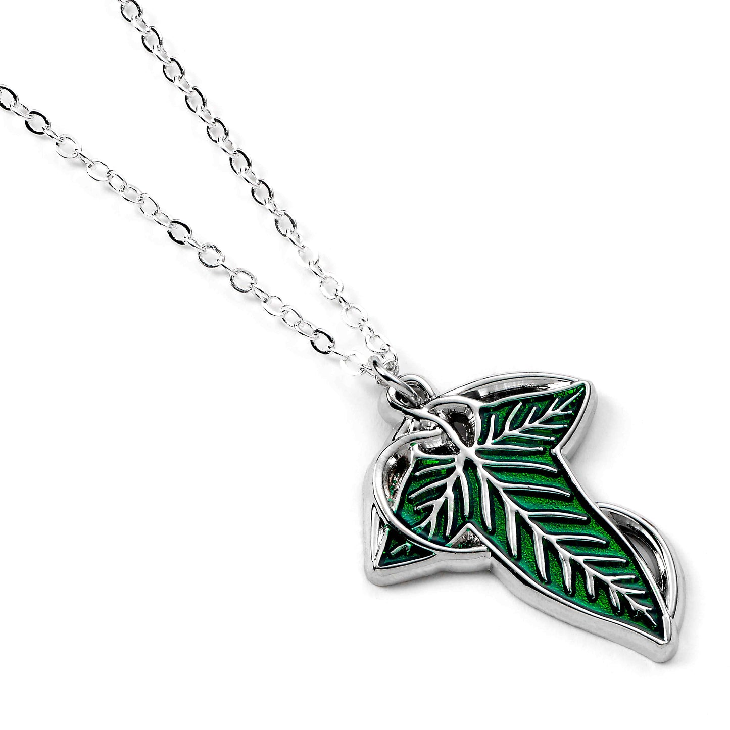 The Carat Shop - The Lord of The Rings: The Leaf of Lorien Necklace