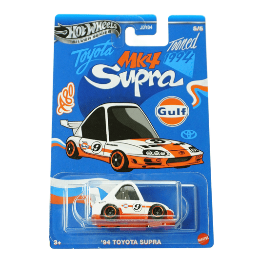 Hot Wheels - Silver Series: Gulf Tooned 94 Toyota Supra