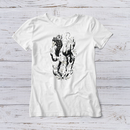 Lootgear - Fantasy World: Mythical Creature & Wolf I T-Shirt