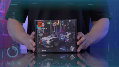 Funwhole // Lumibricks F9043 - Cyberpunk: Police Patrol Car (372 Gobricks Klemmbausteine)