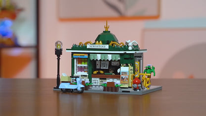 Lumibricks // Funwhole F9023 - City: Newsstand (556 Gobricks Klemmbausteine)