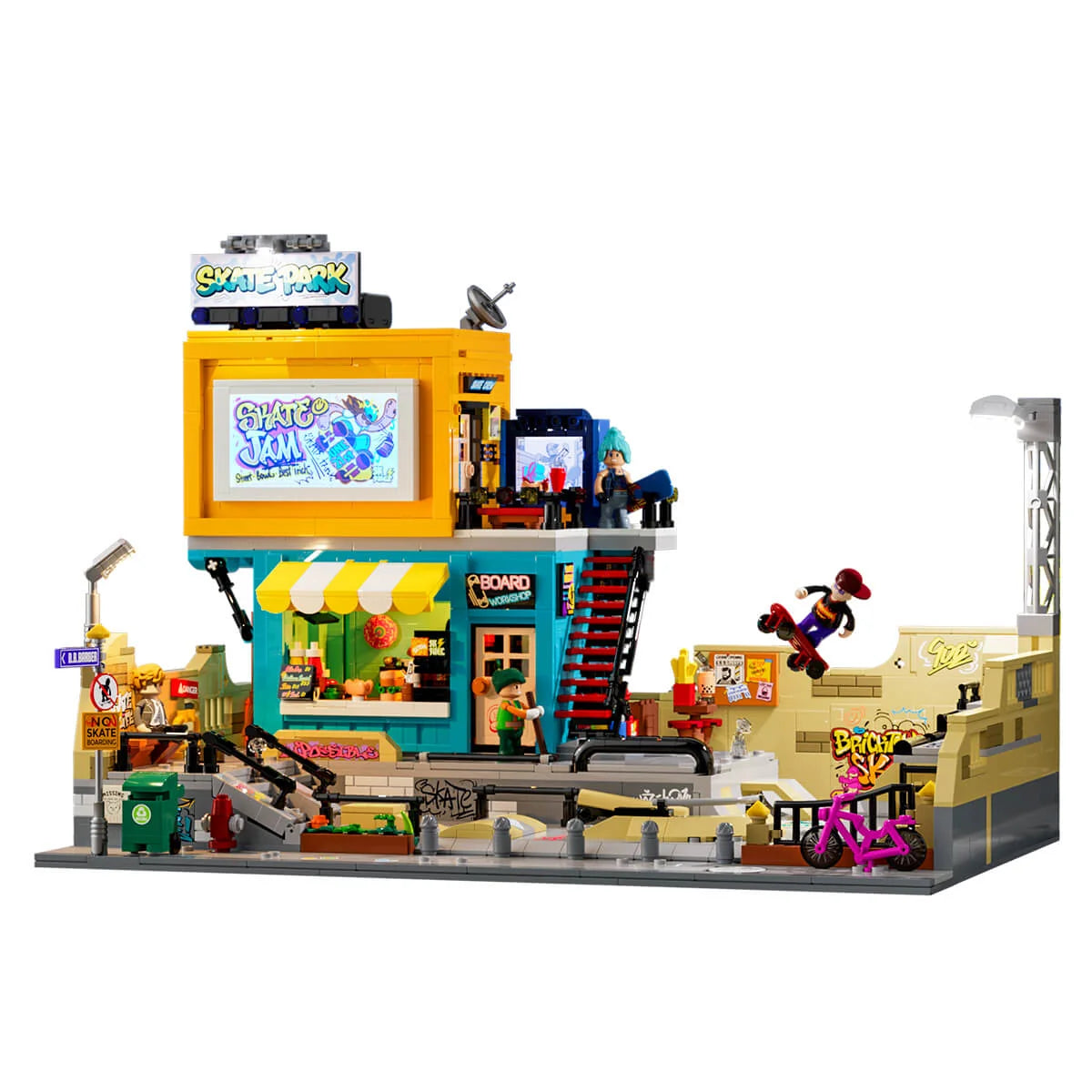 Lumibricks 19011 - Stadtleben: Skate Park