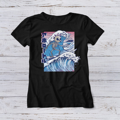 Lootgear - Cartoon World: Skeleton Wave T-Shirt