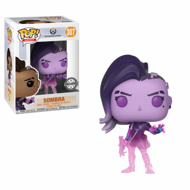 Funko POP! Games - Overwatch - Sombra Translucent