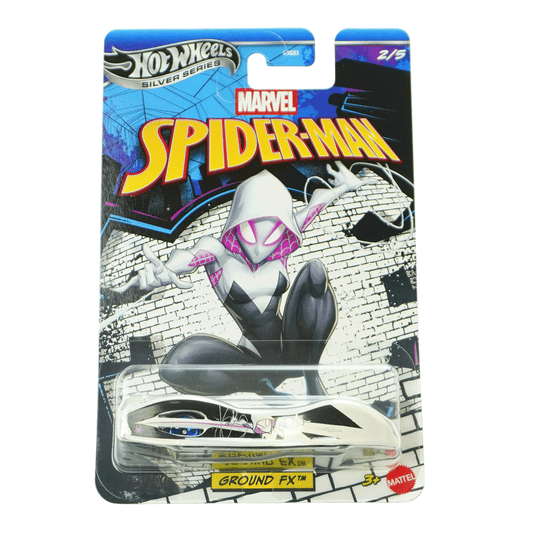 Hot Wheels - Spider-Man Silver Series: Ground FX Gwen